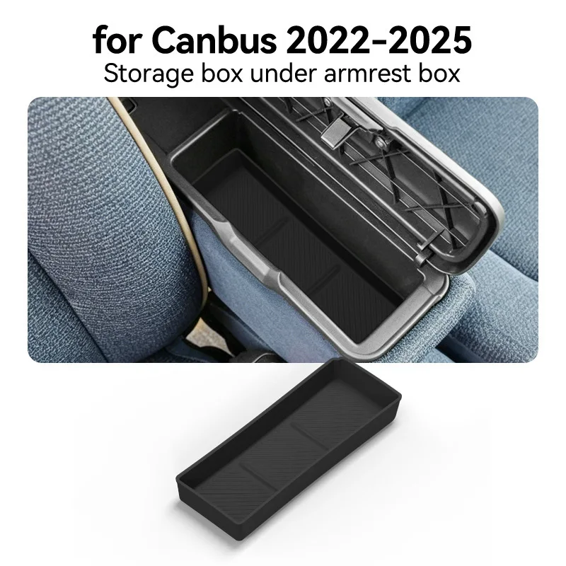 For 22-25 models of Dafa CANBUS armrest box storage box central control protection anti slip pad automotive interior supplies
