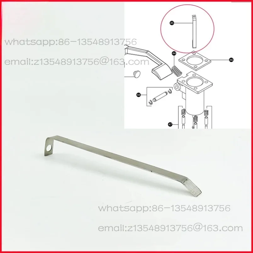 EK43/43S universal electrostatic rod electrostatic plate, toggle lever, spring clip accessory