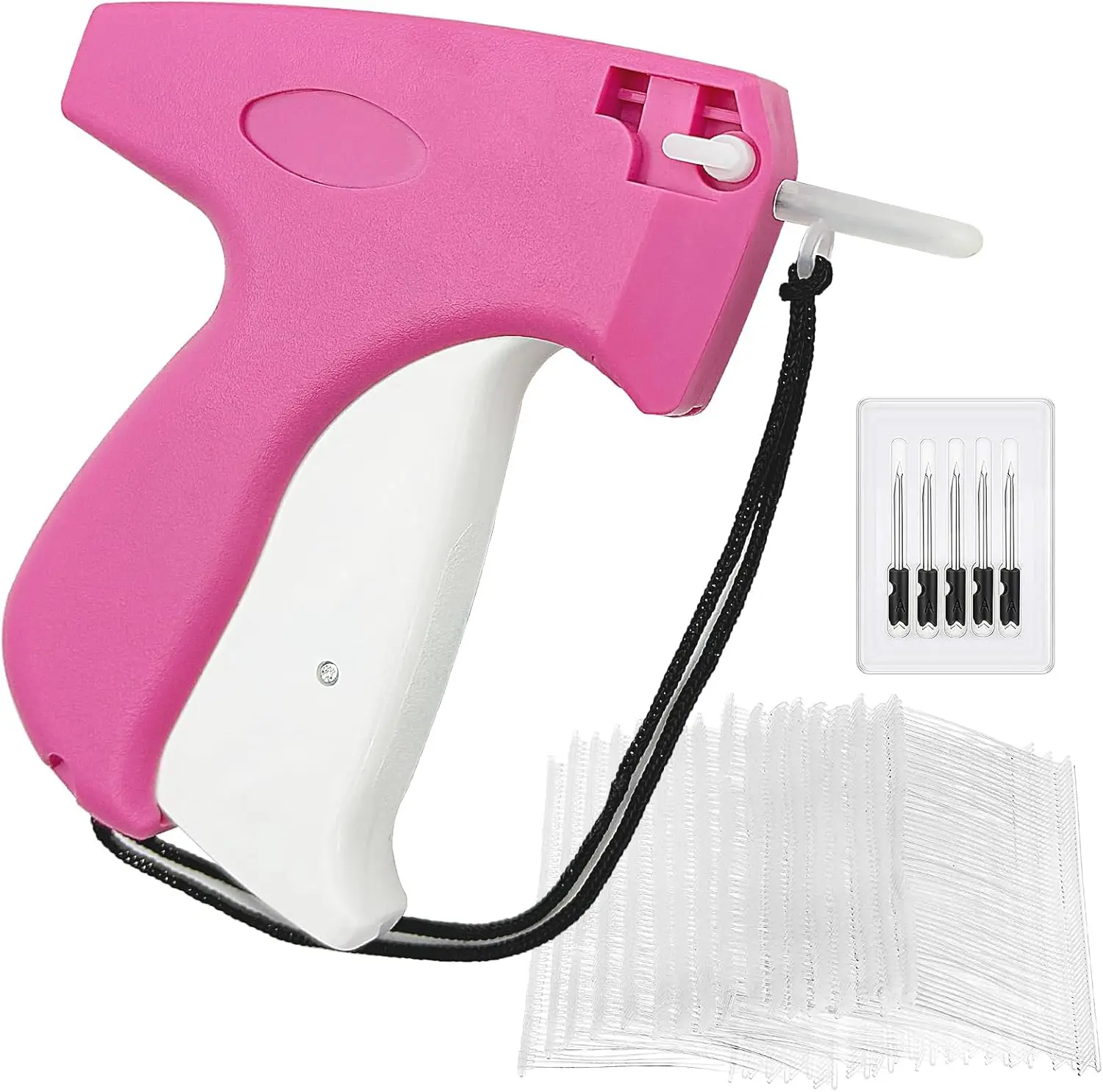 

Tagging Gun Kit for Clothing with 1600 Barbs & 6 Needles, Price Tag Attacher