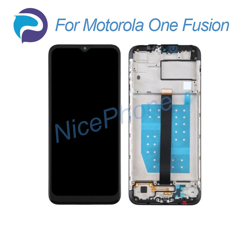 for Motorola One Fusion LCD Display Touch Screen Digitizer Assembly Replacement 6.5