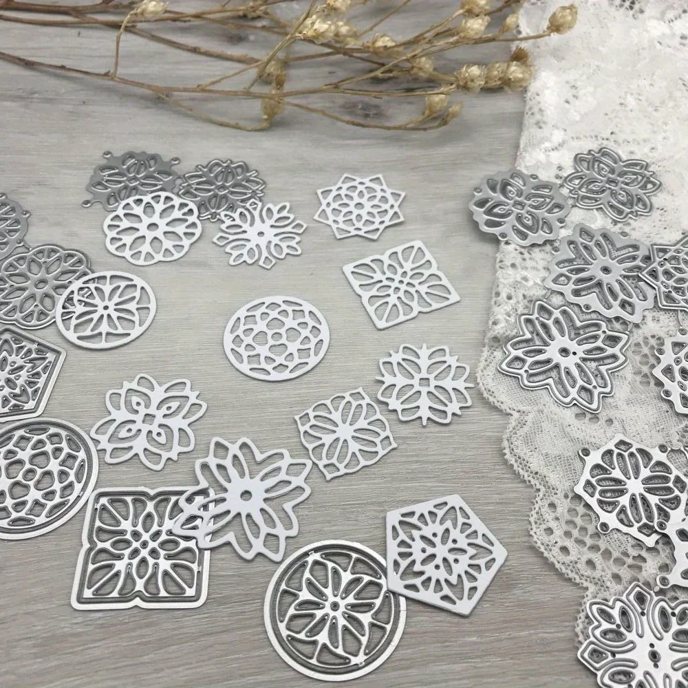 

metal cutting dies cut die mold lace decoration Scrapbook paper craft blade punch stencils dies