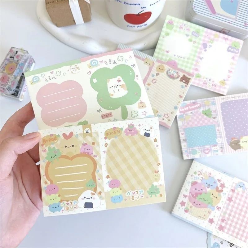 Girl Cute Cartoon Decoration Sticky Note Gift