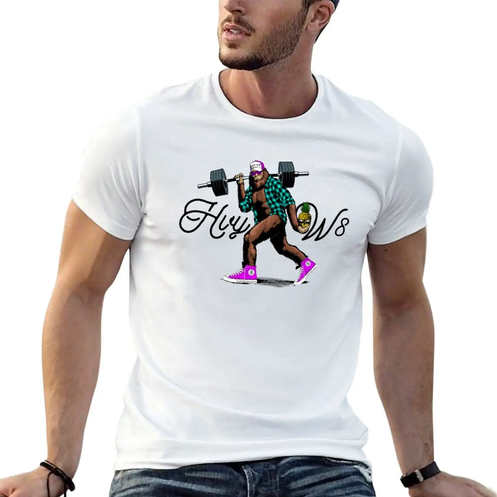Sas-squat T-Shirt Summer Fashion Casual Tee Shirt