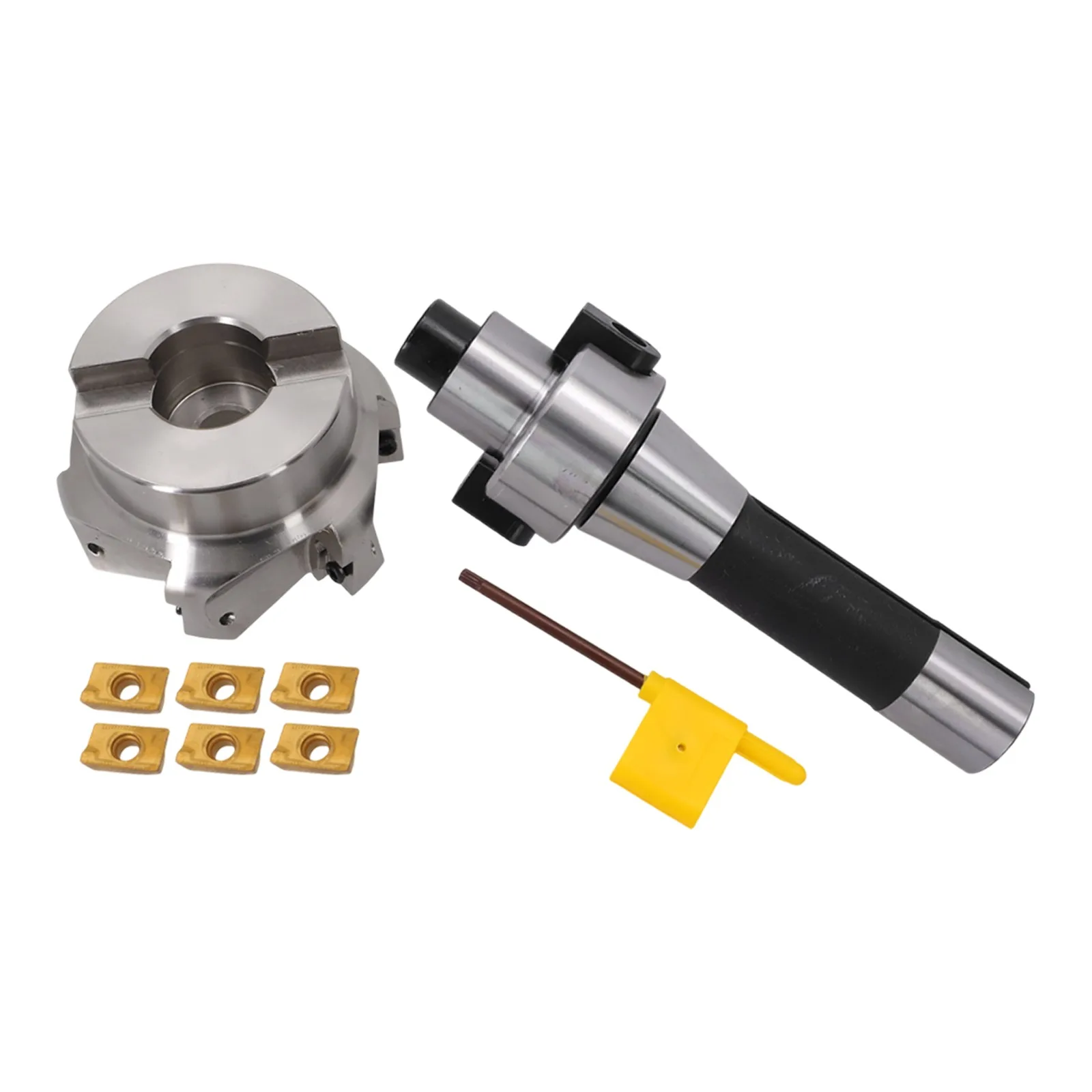 400R 80mm CNC Milling Machine Carbide Milling Cutter For Steel Smooth Cutting Versatile Material Compatibility