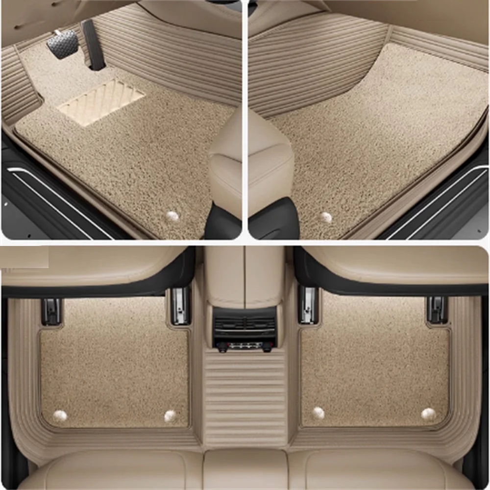 Custom Car Floor Mats For BMW 3er F30 G20 3GT Gran Turismo F34 Auto Carpets Double Layer Accessories Foot Coche view 5