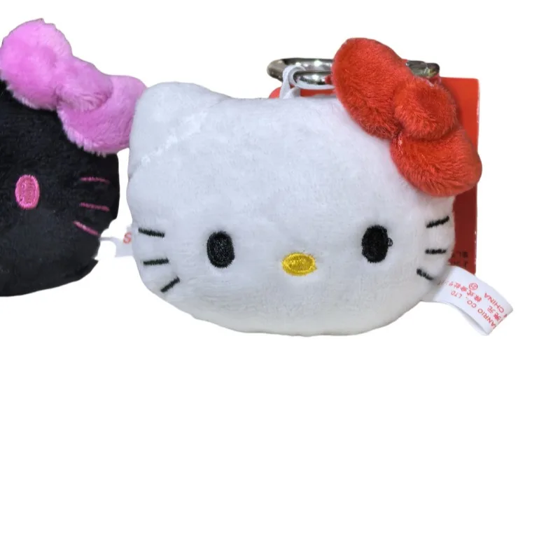 Pluszowa zawieszka do plecaka z motywem Hello Kitty, japoński styl kawaii, Sanrio, kreatywny breloczek, prezent urodzinowy dla dzieci, 2025