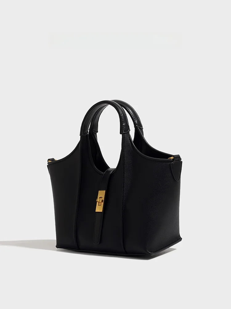 

Charlie Kelli Large Capaci Buet Bag Women's Faion Trend Crossbody oulder Bag Urban Simple Sle Pure Color PU Leather