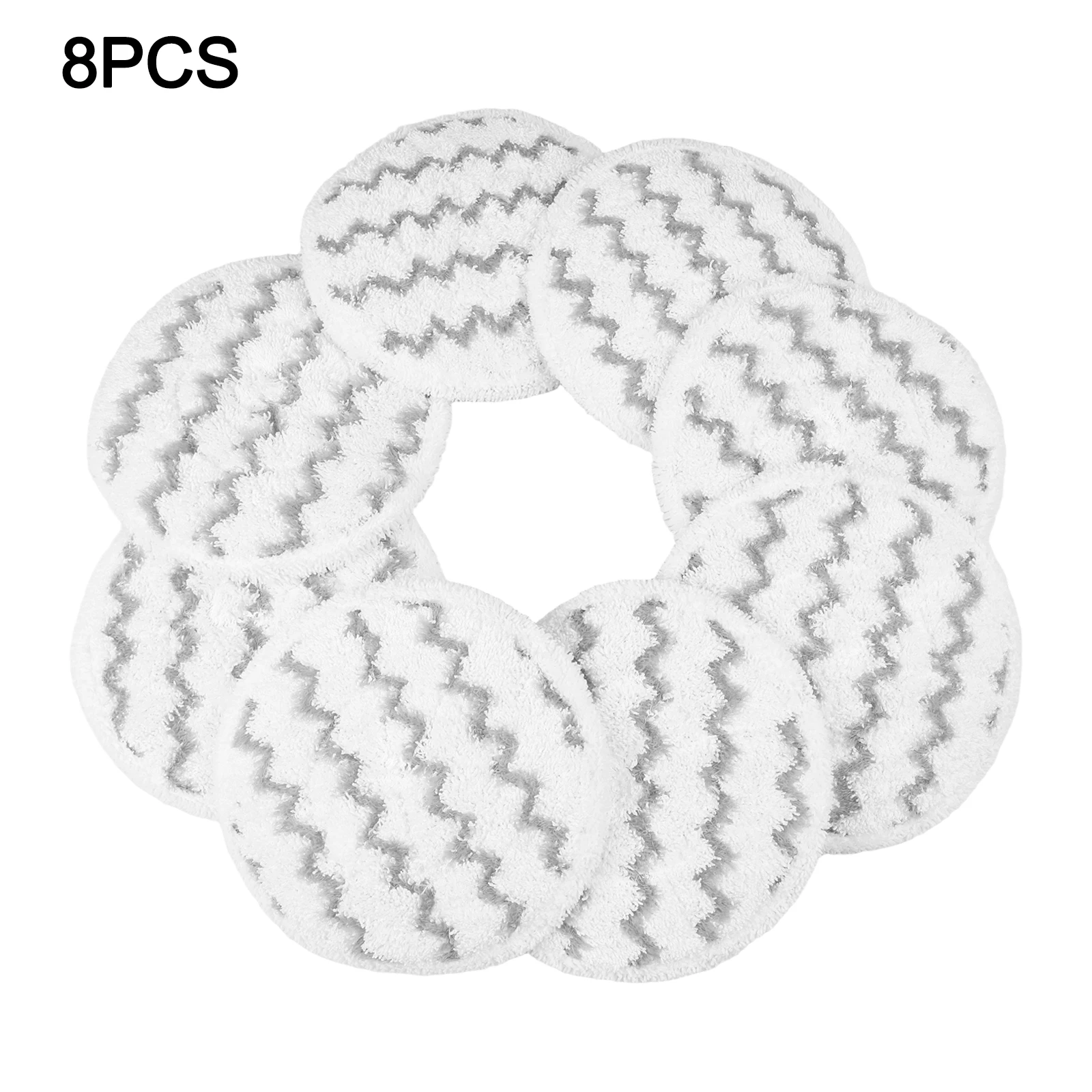 Soft Mop Pads For Everyday Cleaning As Shown Mop Pads Practical Use Soft Microfiber Material Thick Cleaning Pads