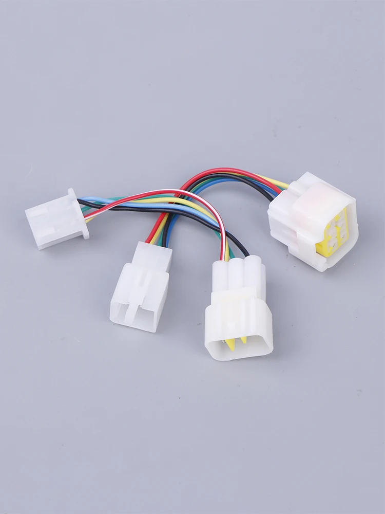 AliExpress NONE Ebike Hall Sensor Adapter - 5 Pin Male Female Waterproof Extension Wire, Motor Hall Conversion Plug