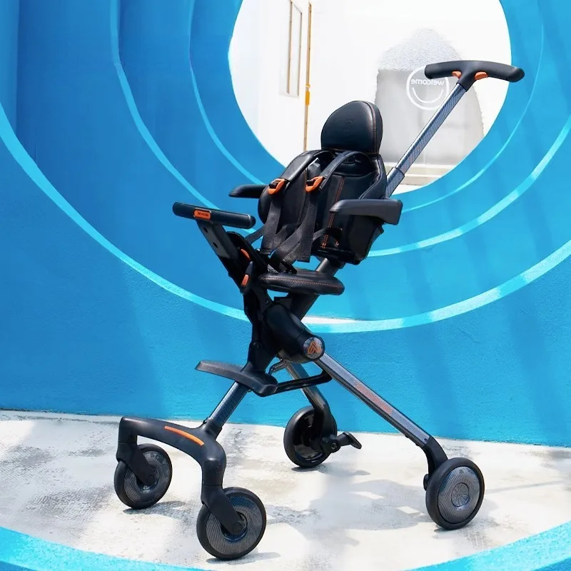 

Gao Jing baby walking artifact baby stroller driver stroller light folding baby child can sit and lie down