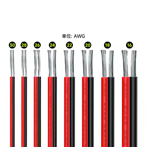 12V Red Black Hookup Wire 2 Pin Automotive Flat Cable LED Extension Wires For Doorbell LED Ribbon Lamp Tape Lighting Speakers