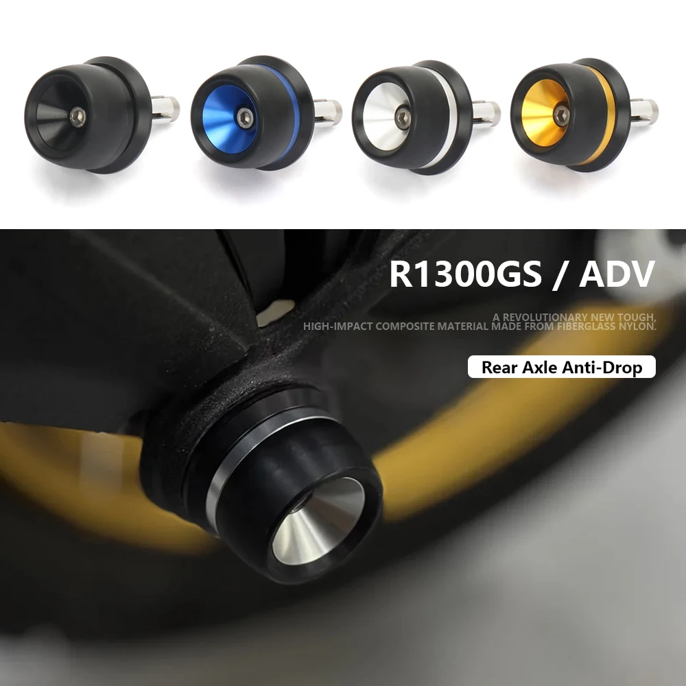

For BMW R1300GS R1300 GS R 1300 GS Adventure 2023 2024 2025 Rear Wheel Axle Protection Crash Pad Wheel protection Cover