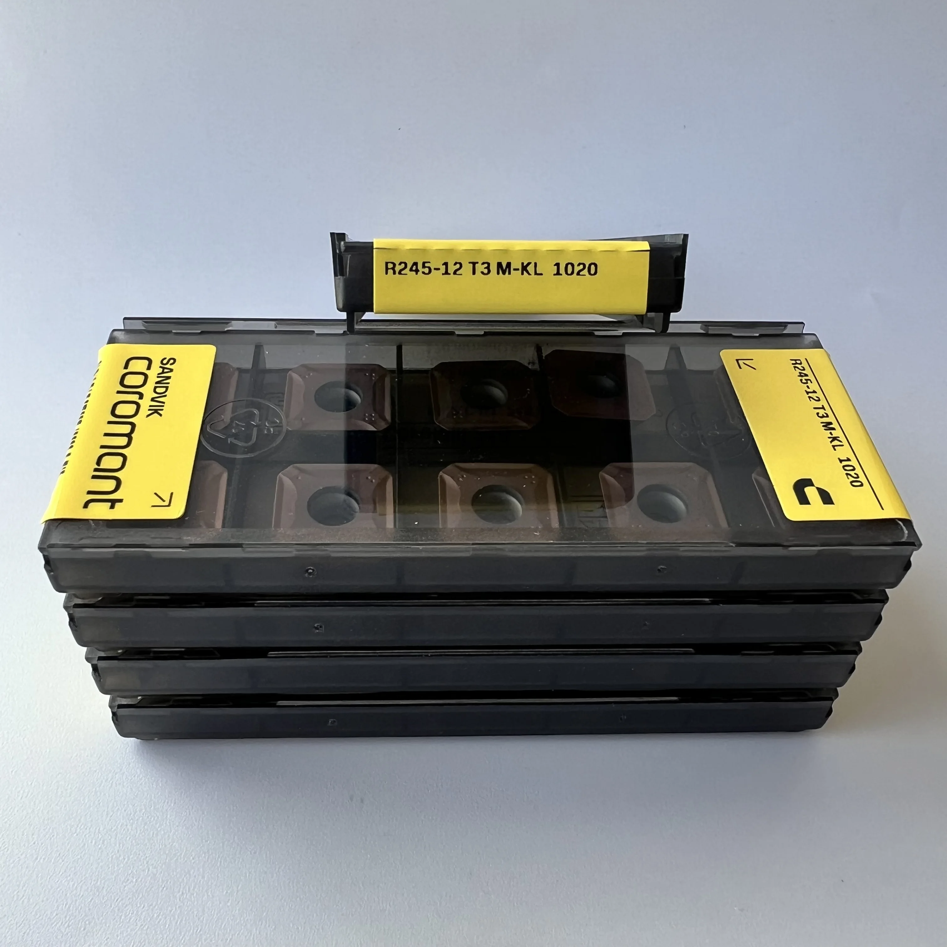 

R245-12T3M-KL 1020 / Original product CNC cemented carbide blade 10 Pcs