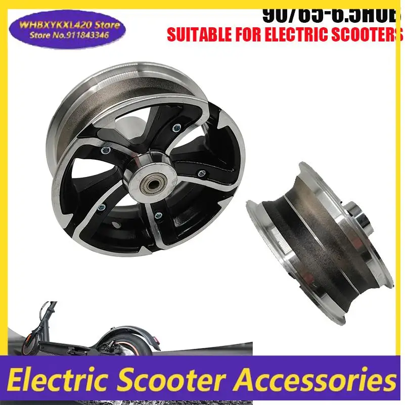 

Electric Scooter Accessories 6.5 Inch Front or Rear Alloy Hub for 90/65-6.5 Inner and Outer Tyre