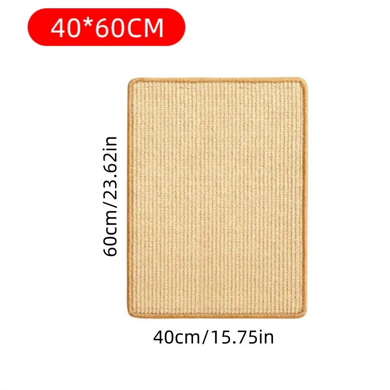 1pc Katze Scratcher Sisal Hanf Kratzbrett Wand Kratzen Pad Möbel Schutz Kratzbaum für Katze Pfote Training – Detail 10