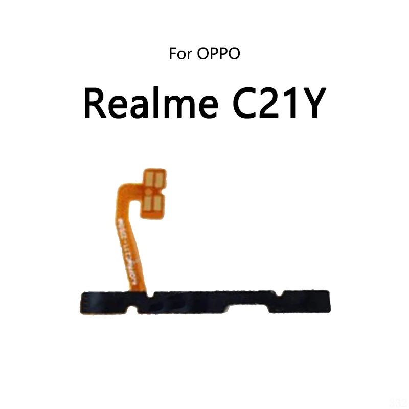 Power Button Switch Volume Mute Button On / Off Flex Cable For OPPO Realme C11 C12 C15 C20 C21 C21Y C25