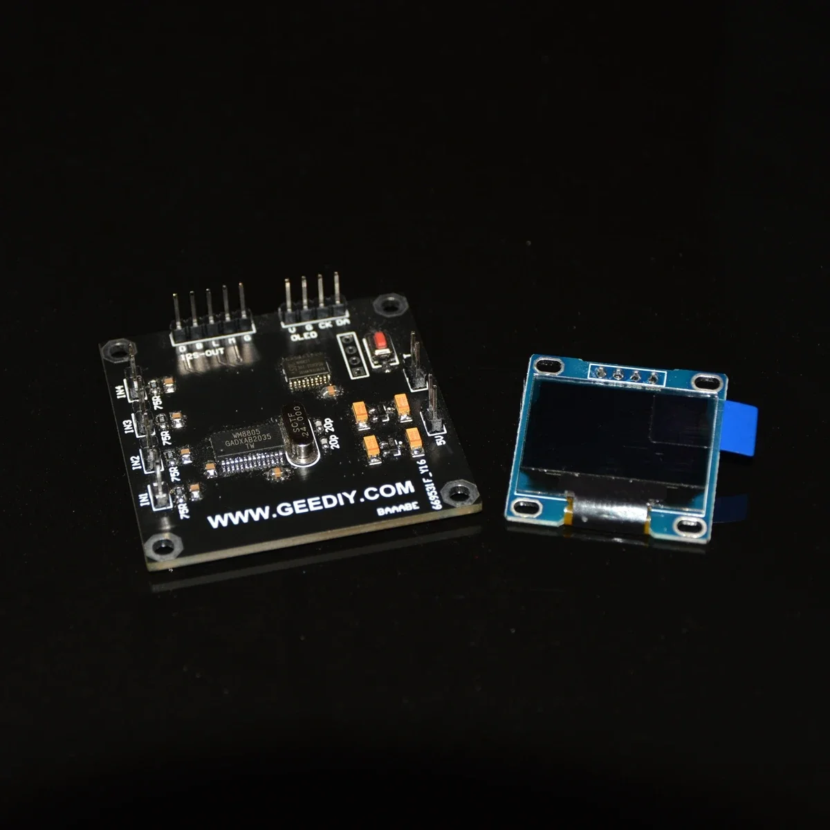 Nvarcher 오디오 디지털 수신 보드, SPDIF-I2S 샘플링 레이트 디스플레이, 24 비트 192K 지원, WM8805