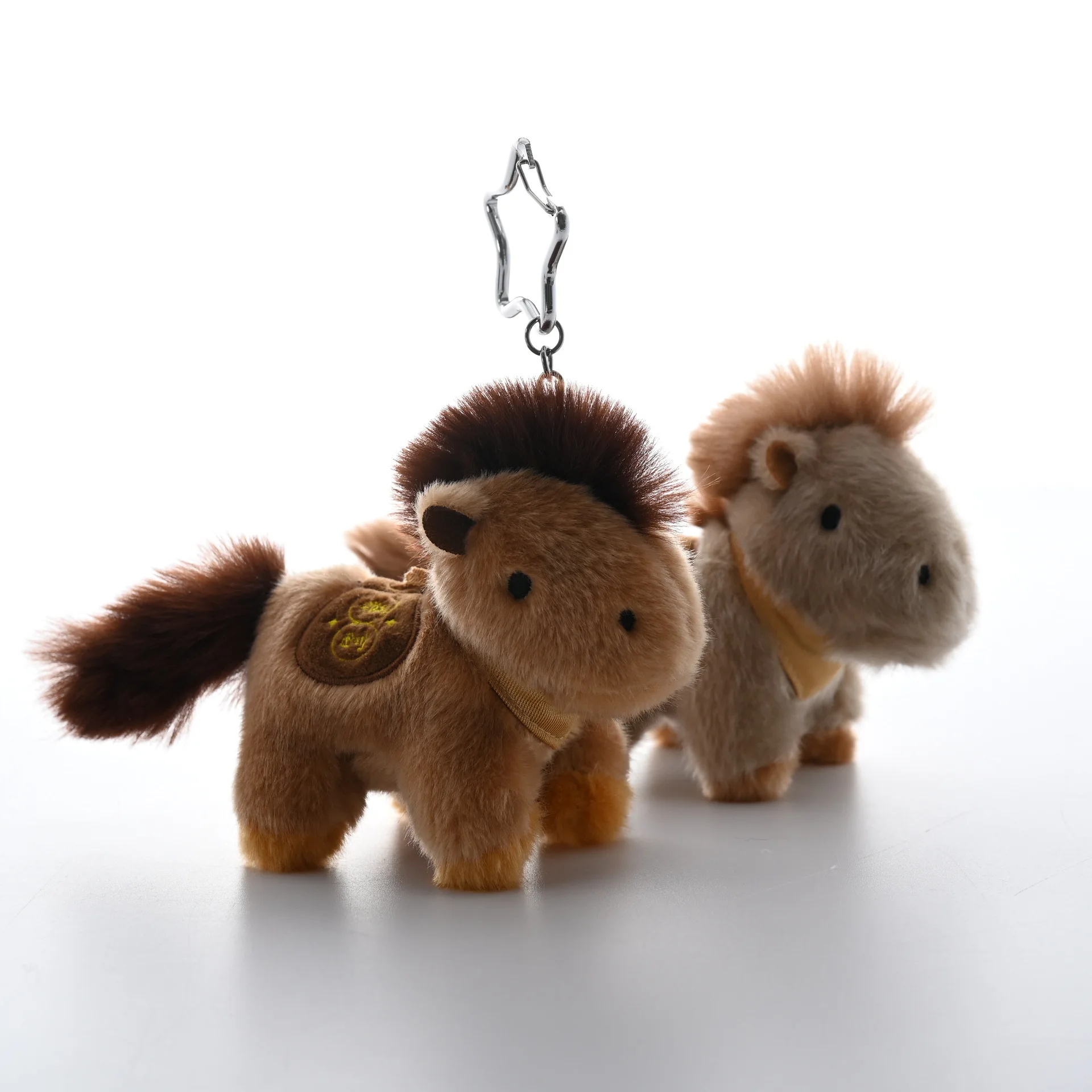 

Lucky pendant Fortune Little Pony Plush Doll Pendant Keychain Cute Bag