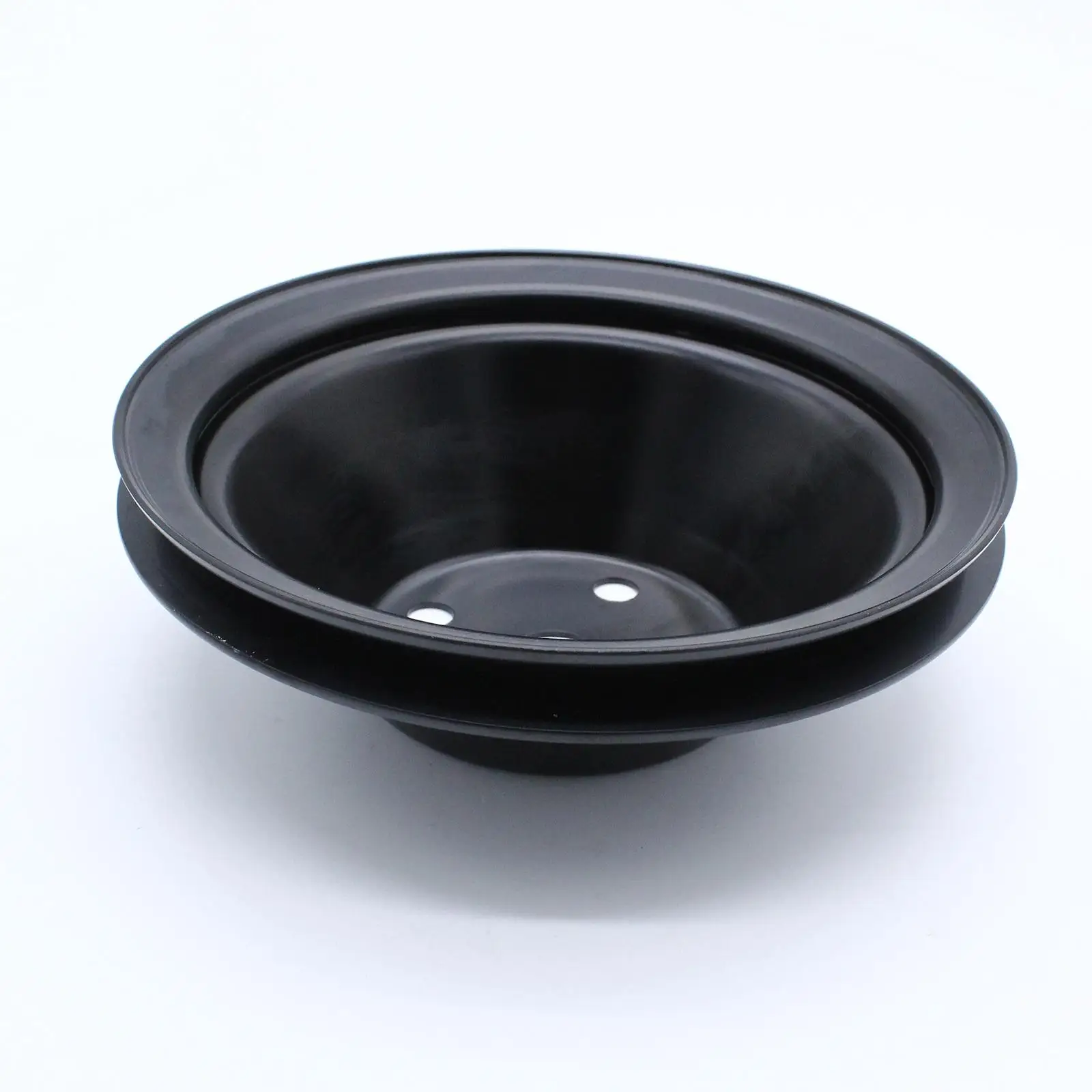 Triple Groove Belt Pulley Steel Black Pump Crank Pulley Replacement for 262 327 400 Small Block Chevy