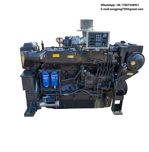 Hot Sale  Main Marine Engine WEICHAI WD10 326HP Small Inboard Marine Diesel Engine, 6-Cylinder Marine Diesel Engine, 3 Phase