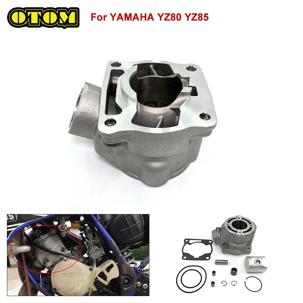 

For YAMAHA Motorcycle 47.5mm Cylinder Block Piston Pin Upper Lower Head Gasket Rubber O-Ring YZ80 YZ85 Pit Dirt Bike Accessories