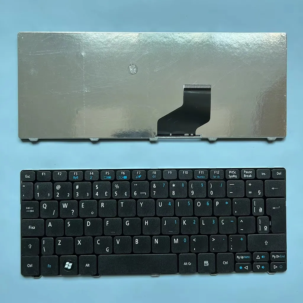 D260 teclado brasileiro para acer aspire um d255 d256 d257 d270 ze6 532 532h 521 522 em350 e100 portátil brasil teclado br