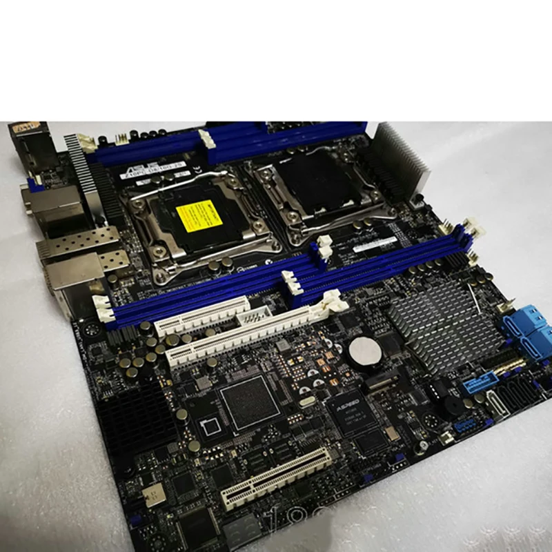 เมนบอร์ดเวิร์คสเตชั่นต้นฉบับสําหรับ Asus Z10PC-D8/10G-2S DDR4 2011-3 C612 100% การทดสอบก่อนจัดส่ง