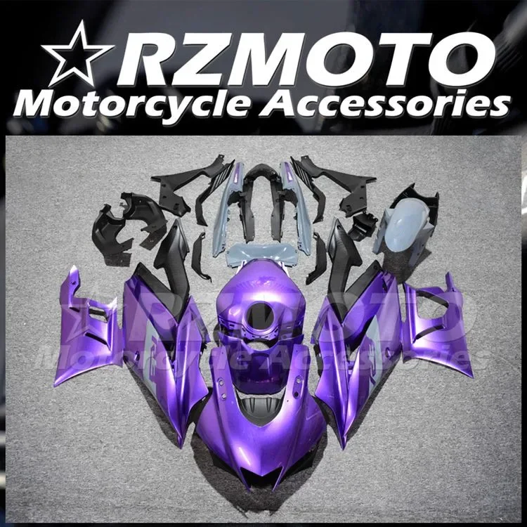 

4Gifts New ABS Motorcycle Fairing For Fit YAMAHA YZF R3 R25 2019 2020 2021 2022 Bike Fairings Kit Bodywork Shell Purple