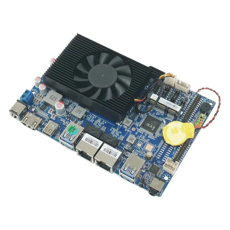 Customized 6th 7th Gen dual network 6 serial port 3.5-inch LVDS screen EDP industrial control i5-6200u computer motherboard