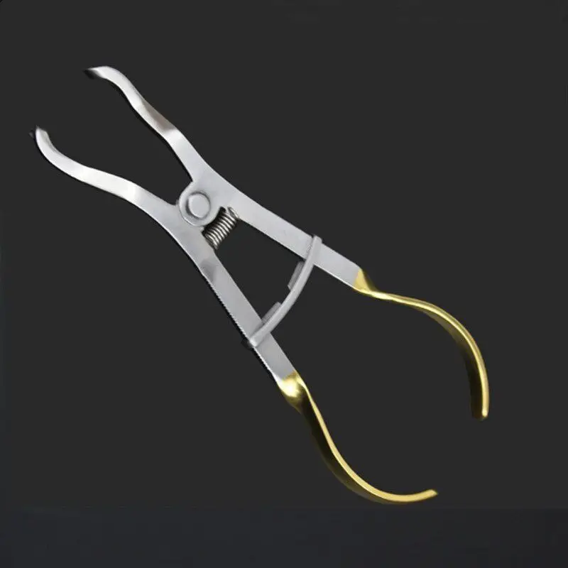 

Belt ring placement pliers stainless steel douban forming piece rubber dam rack Dentsply tooth ring ligation ring forming pliers