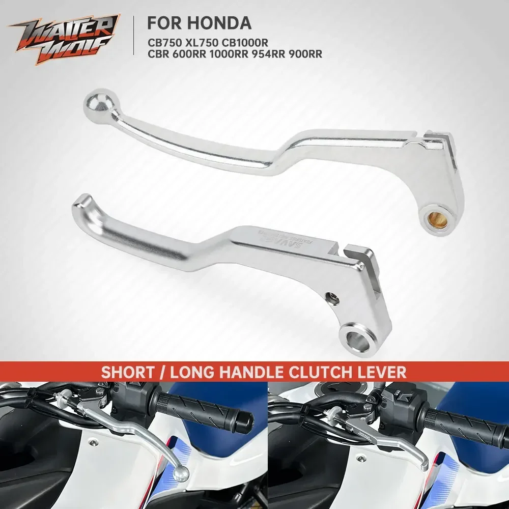 Короткий и длинный рычаг сцепления для Honda CBR 600RR 1000RR 954RR 900RR CB750 Hornet 750 954 Fireblade XL750 Transalp 750 2002-2024