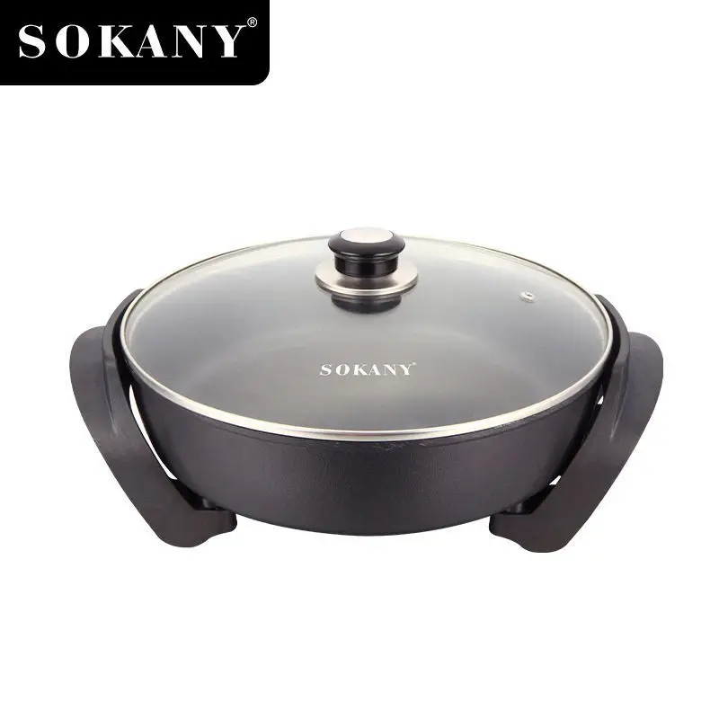 Electric Griddle Single-Sided Electric Pancake Pan Multi-Functional Commercial  Pan Pancake Maker Water Pancake