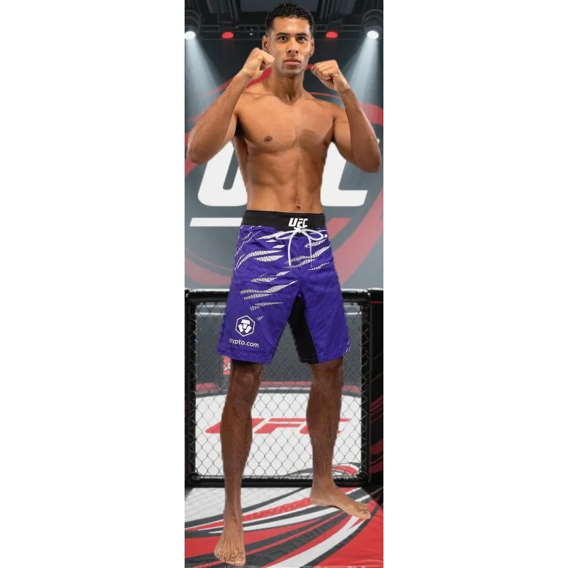 2025 حار بيع جديد UFC سراويل الملاكمة المألوف الرجال الصيف الرياضة التجفيف السريع بناطيل الشواطئ في الهواء الطلق عادية خمسة أرباع السراويل #2