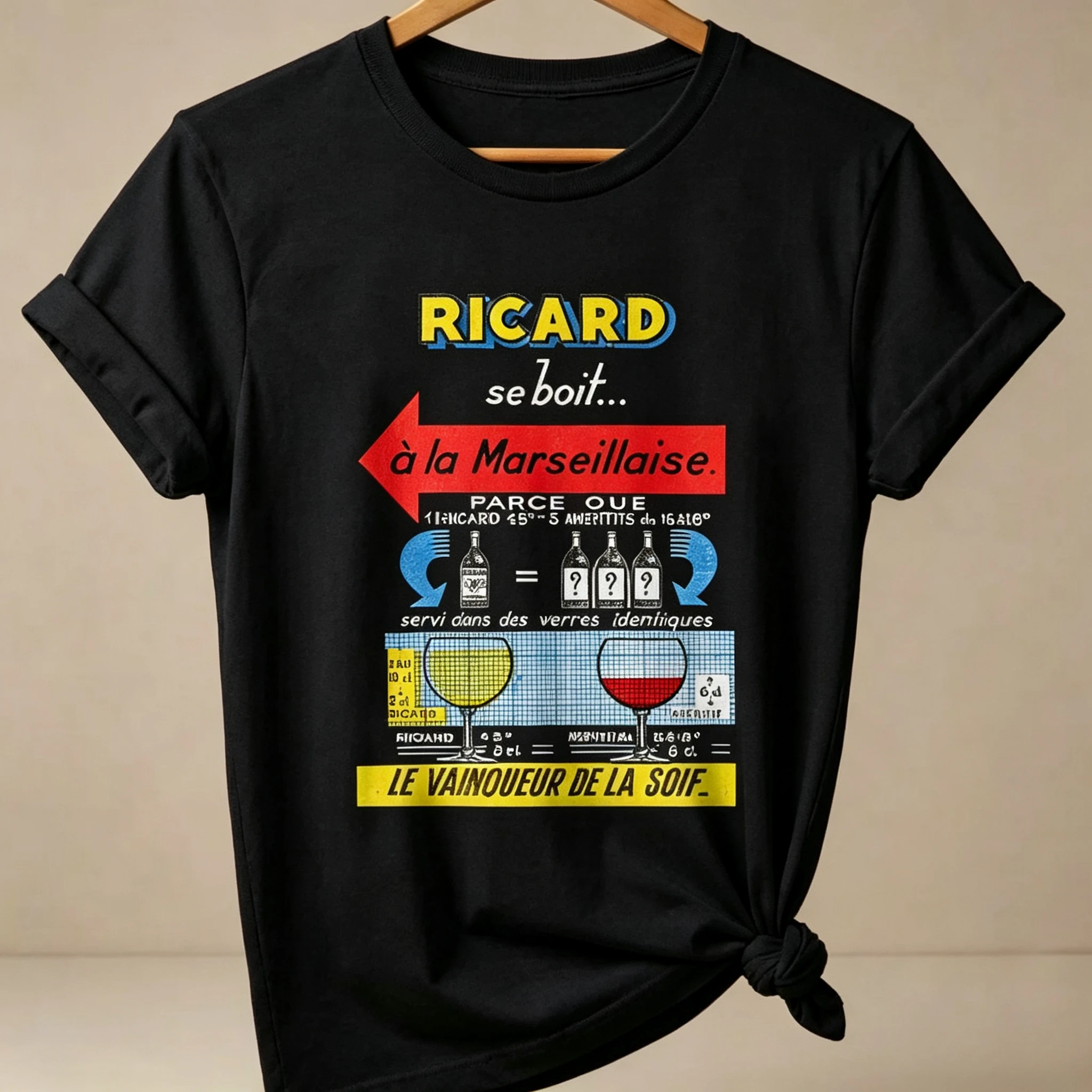 Vintage French Wine Poster Print T Shirt Women Round Neck Short Sleeve Loose Tee Streetwear Fashion Tops for Party Casual Wear