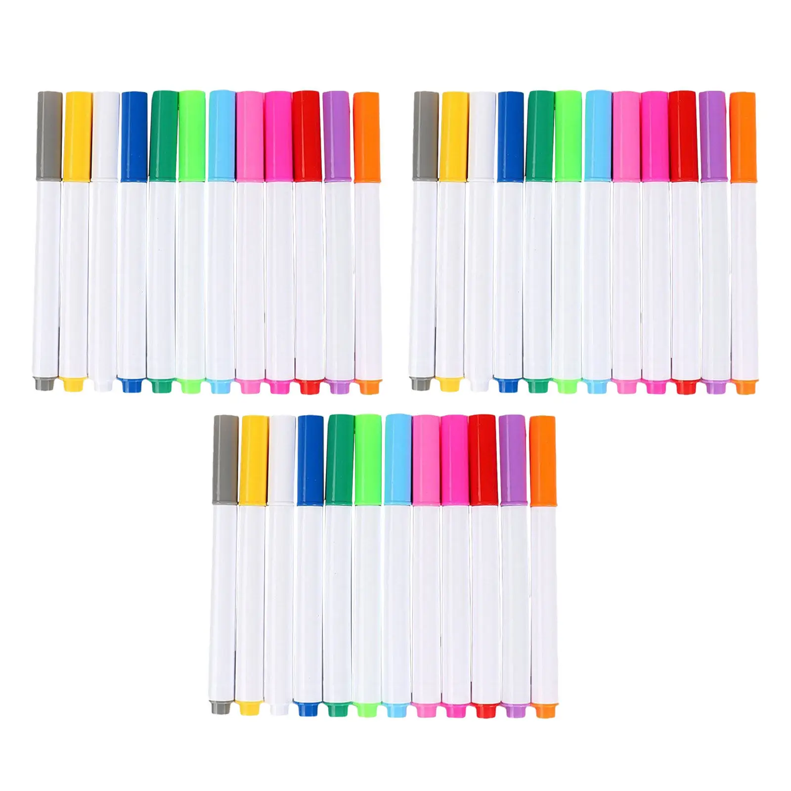 

Набор из 36 флуоресцентных неоновых маркеров-мелков, 12 цветов, тонкий наконечник, для стекла, акрила, светодиодных досок, вывесок и рисования