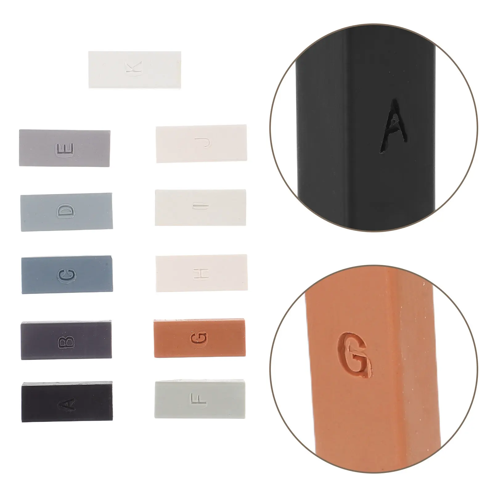 

11Pcs Floor Repair Wax Blocks Plastic Floor Scratch Repair Waterproof Hard Wax Vinyl Laminate Scratch Remover Wpc