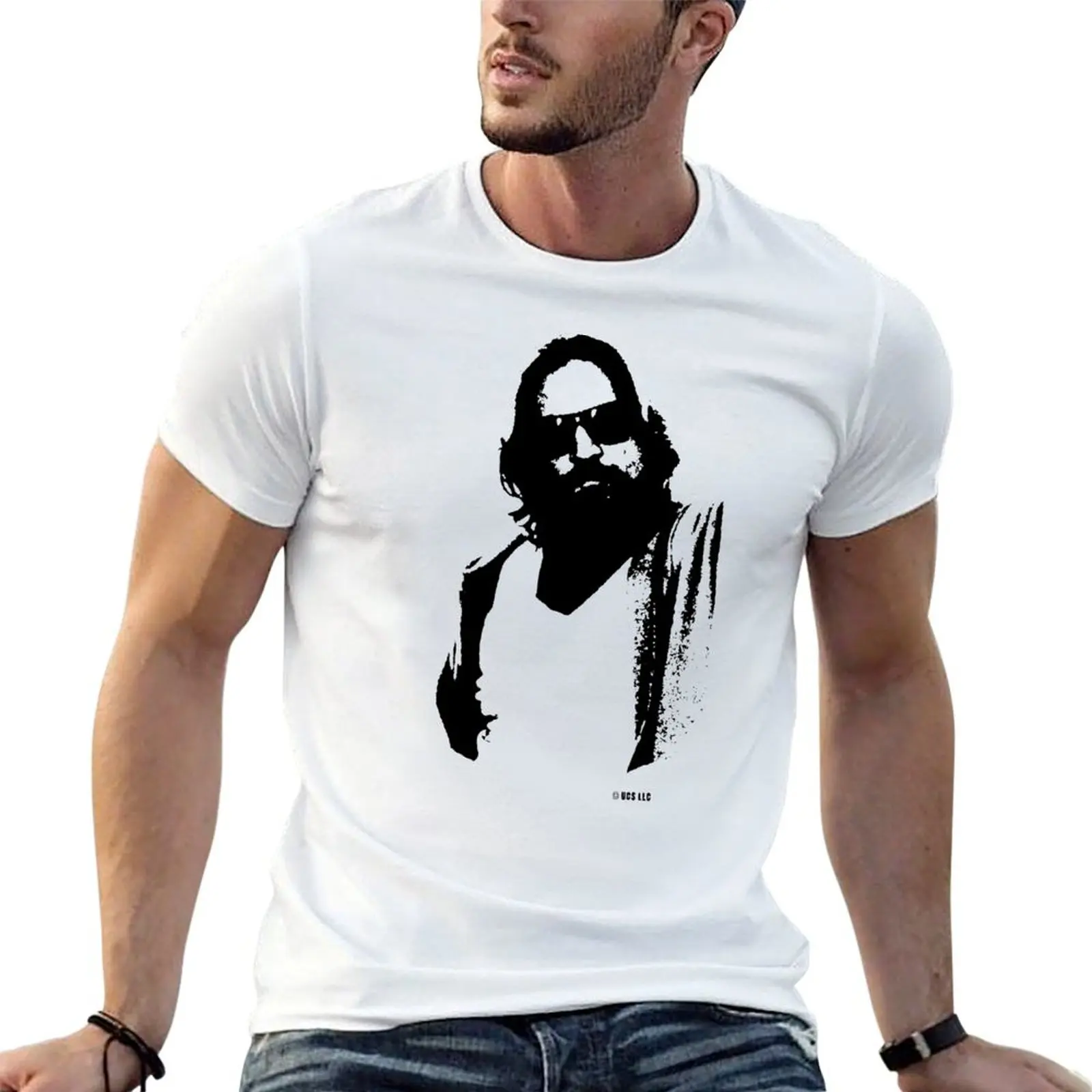 

Футболка с рисунком лебоуски из аниме stencil, Мужская футболка с коротким рукавом, футболки чемпиона