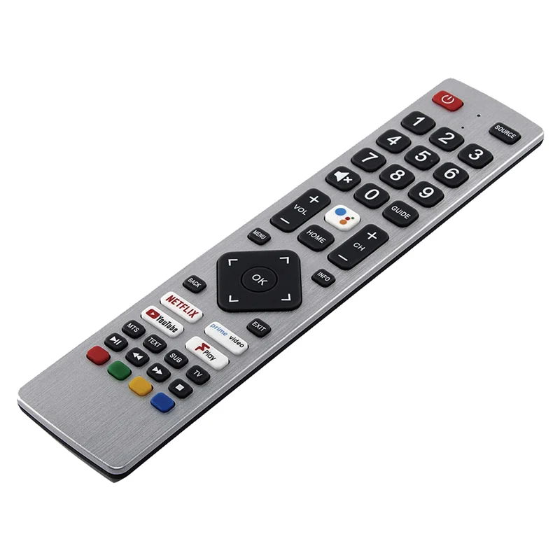 【PERALATAN RUMAH】1 Buah Suku Cadang Pengganti Remote Control RMC0134 untuk Remote Control TV Sharp, Pengaturan Gratis