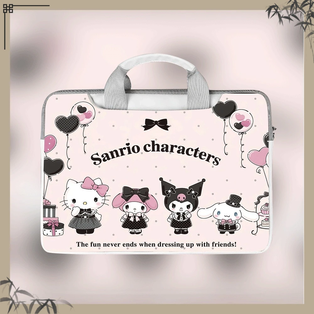 

Портативная сумка для ноутбука с рисунком Куроми и Хелло Китти, защитный чехол для Macbook 12, 13, 14, 15,6, 16 дюймов, Macbook Air, ASUS, праздничный подарок