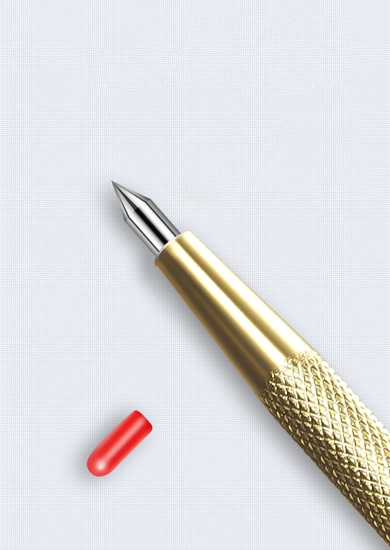 قلم تحديد معدني الماس بنك الاستثمار القومي التيتانيوم الزجاج لوحة معدنية صفائح حديد حروف التنغستن الصلب خدش إبرة النقش الأدوات اليدوية