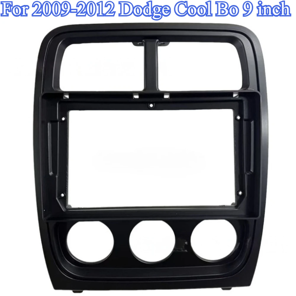 

For2009-2012 Dodge Cool Bo 9''Car Frame Adapter Android GPS CD Radio Fitting Panel Kit Fit Stereo Trim Bezel Faceplate Practical