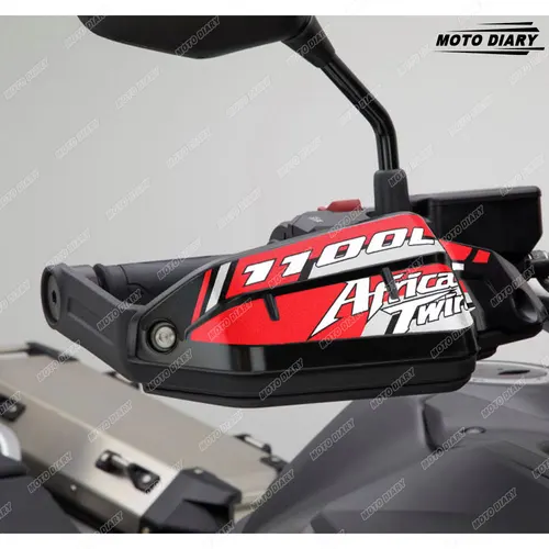 Imagen 2 del producto Pegatina protectora para guardamanos de Motocross, pegatina de protección para guardamanos de motocicleta para Africa Twin CRF1100 CRF 1100L CRF 1100 L Adventure