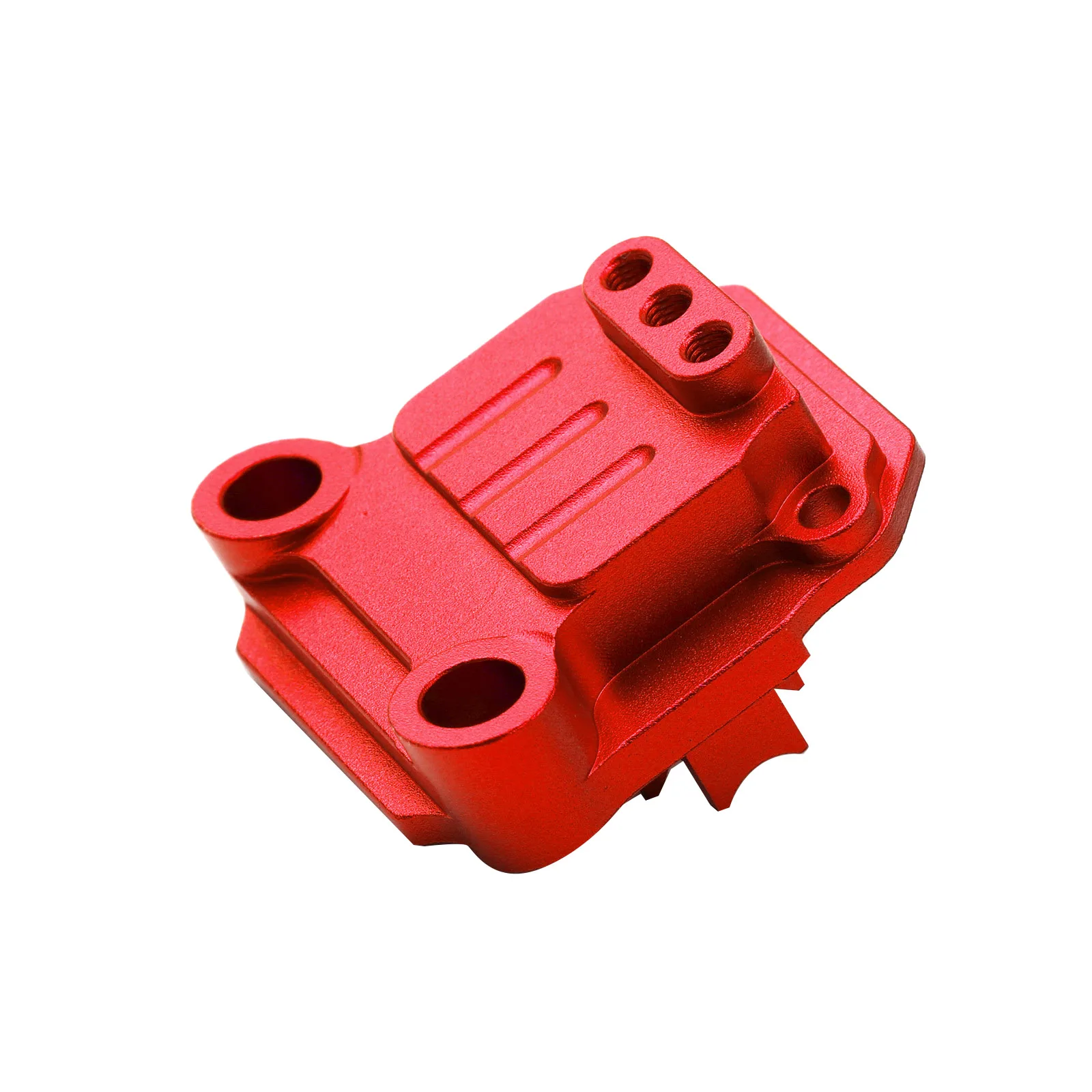 1Pc Aluminum Alloy Gearbox Cover Housing Shell Transmission Cover For Tamiya TA01 TA02 DF01 Top Force Manta Ray RC Car Accessory