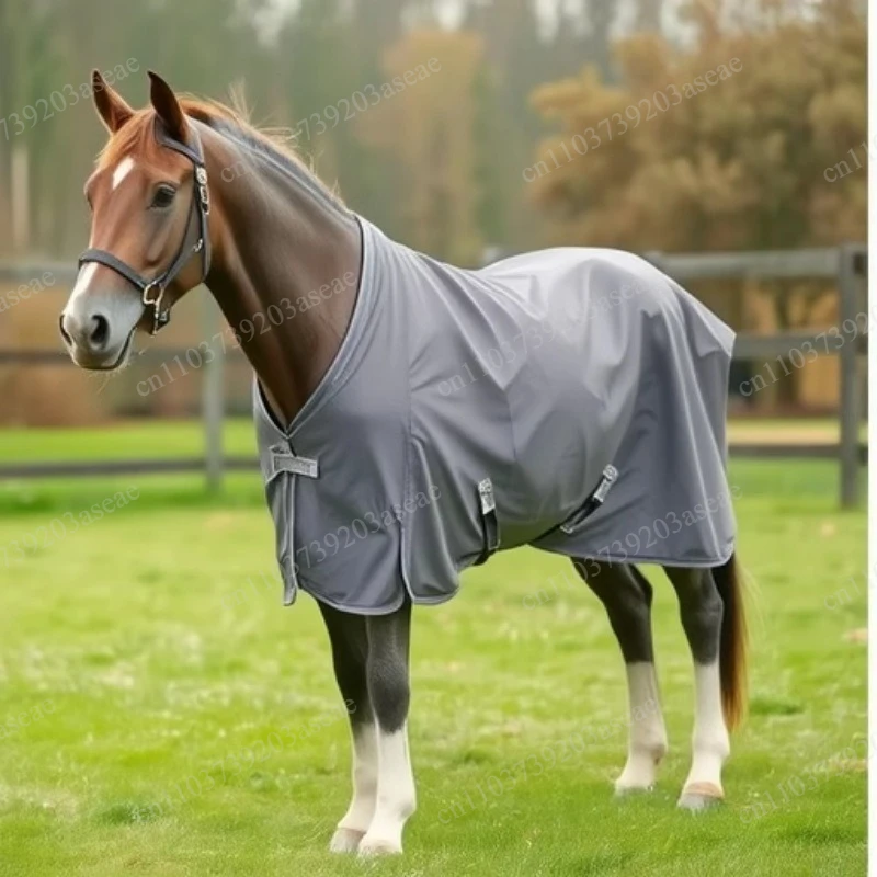 Comfortable, enlarged, thickened horse blanket, warm jacket, windproof horse blanket, convenient equestrian supplies