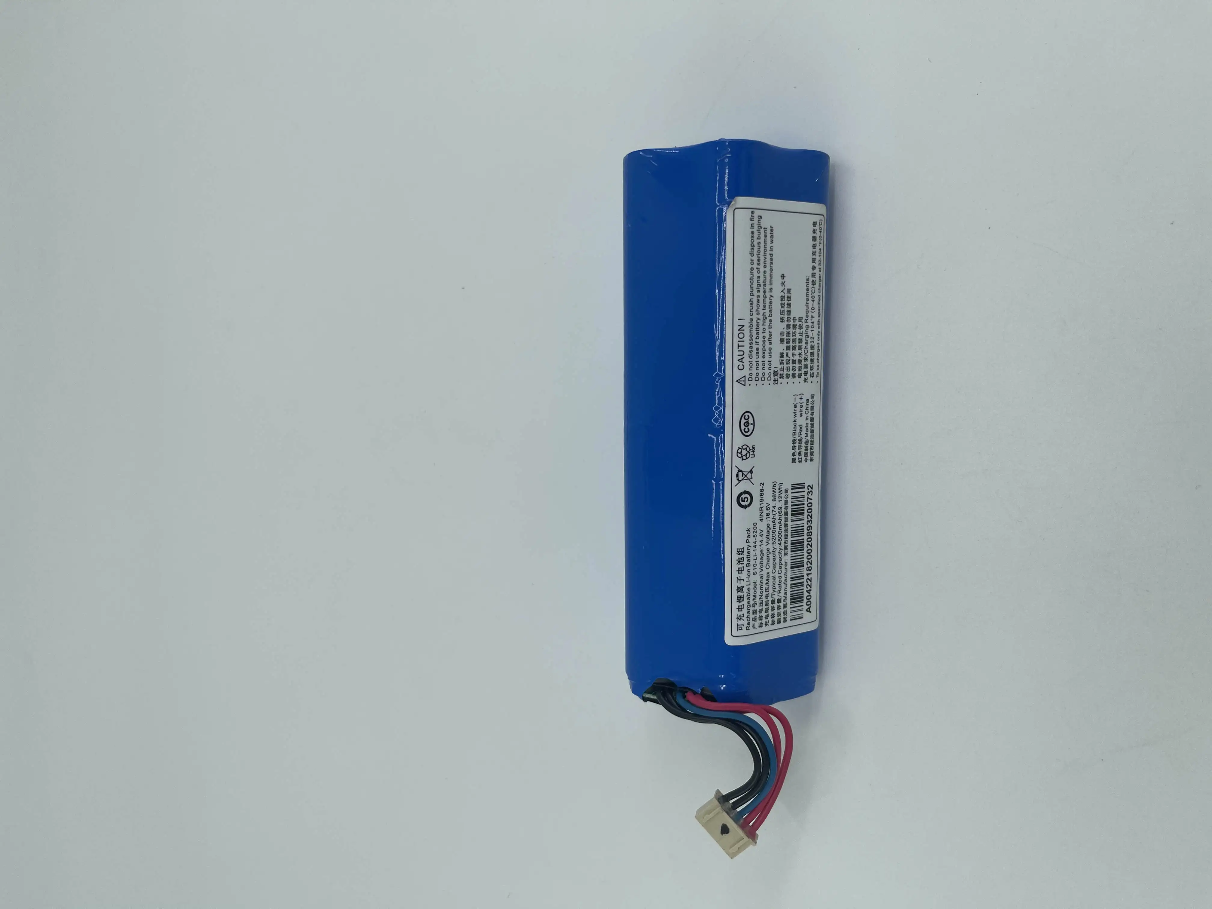 New Original ECOVACS Battery S10-LI-144-5200 5200mAh Robotic Vacuum Cleaner Replacement for X1 T5 T8 T8AIVI MAX  T9 POWER