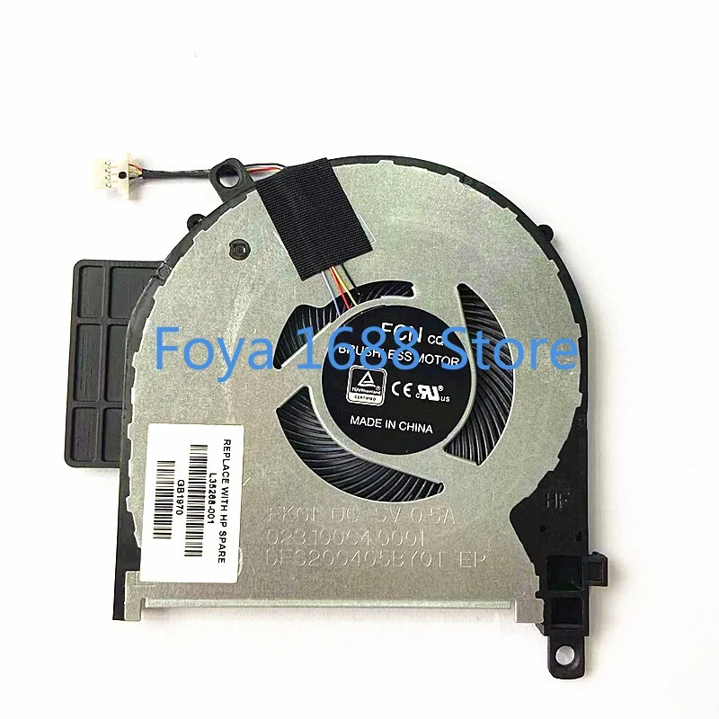 Cooling fan for  HP ENVY X360 15-CN 15-CP TPN-W134 W135