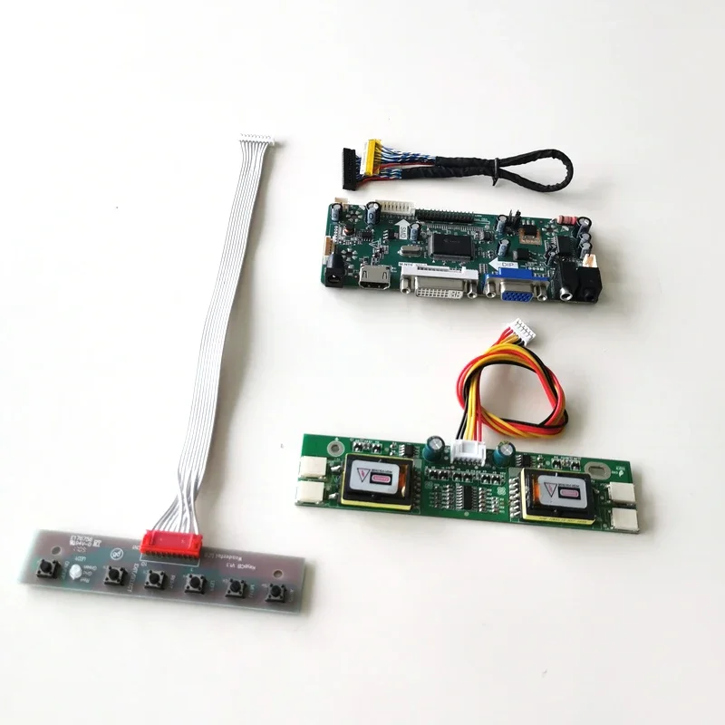 

For LM190WX1-TLA1/TLJ1 M.NT68676 Screen Controller Drive Board LVDS 30Pin CCFL DVI VGA 1440*900 19" LCD Monitor Panel Kit