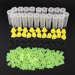 King Queen Rearing System Plastic Bee Beekeeping Catcher Box Cell Cups Cage Complete Kit Apiculture  Bees Tools Cages
