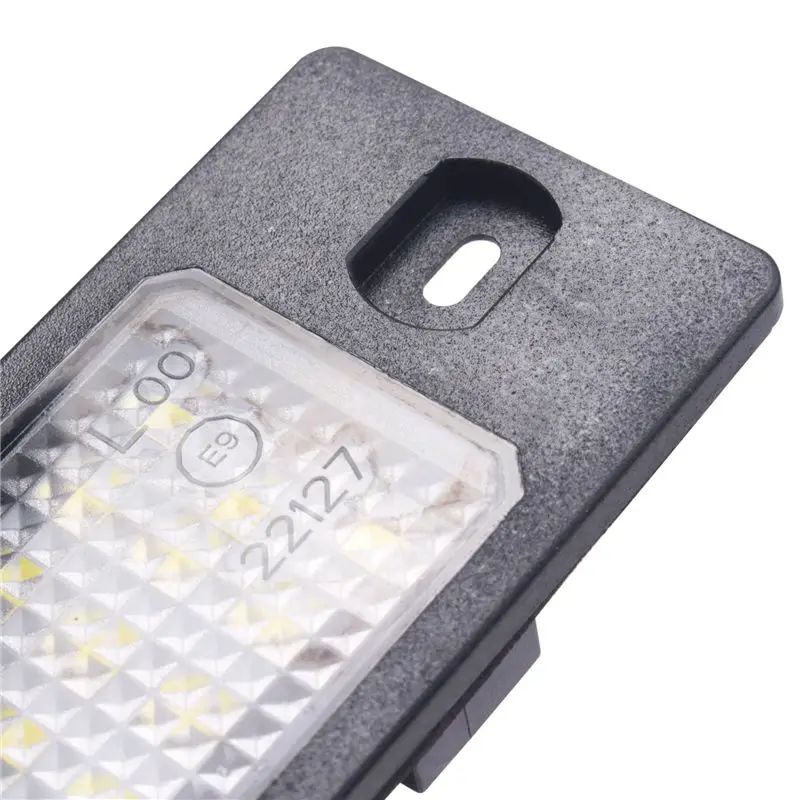 8Pcs No Error LED Number License Plate Light For Golf 5 Touring Touareg Tiguan Cayenne view 2