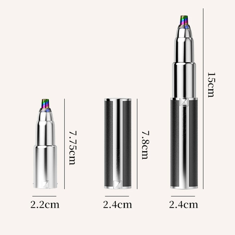 Raspador de sobrancelha elétrico multifuncional, aparador automático de sobrancelha, portátil, recarregável, lápis de sobrancelha para mulheres-A58E